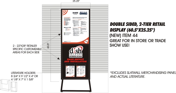 Dish Network Retail Display