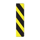 Diagonal Stripes (Left) Warning sign