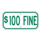 $100 Fine