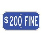 $200 Fine