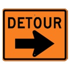 Detour (Right Arrow)